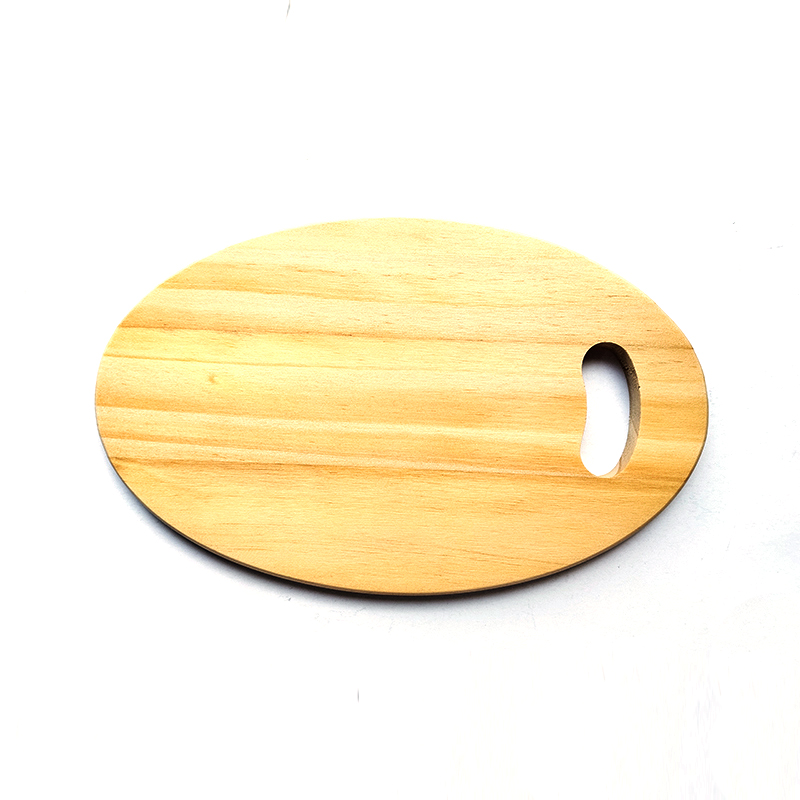 Pine Wood Oval Cutting Board
