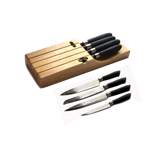 PP Handle 5pcs Kitchen Knives Set