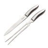Stainless Steel Carving Set Matte Polish