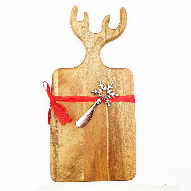 Antler Cheese Board with Butter Knife