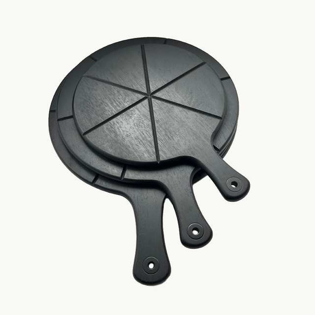 Black Pizza Cutting Board