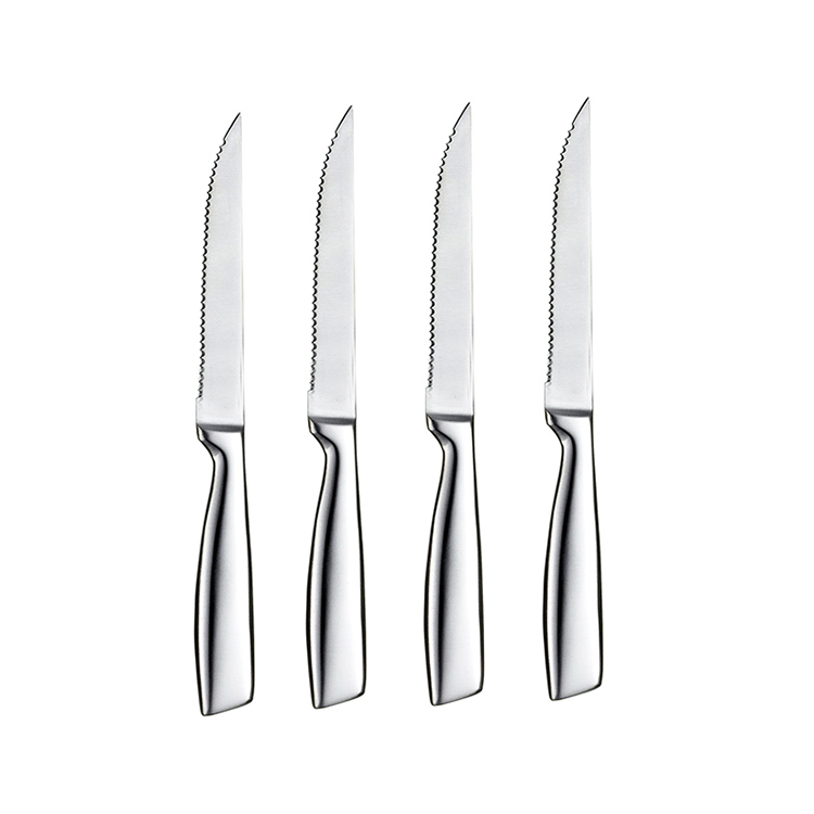 Hollow Handle Steak Knives Set Matte Polish