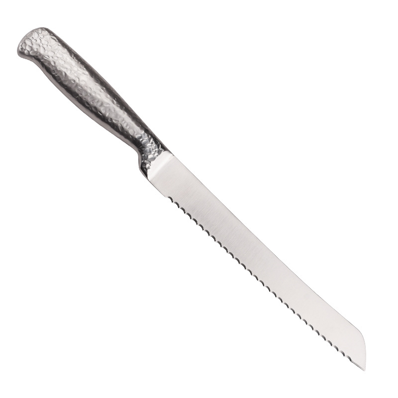 Bread Knife with Stamped Handle