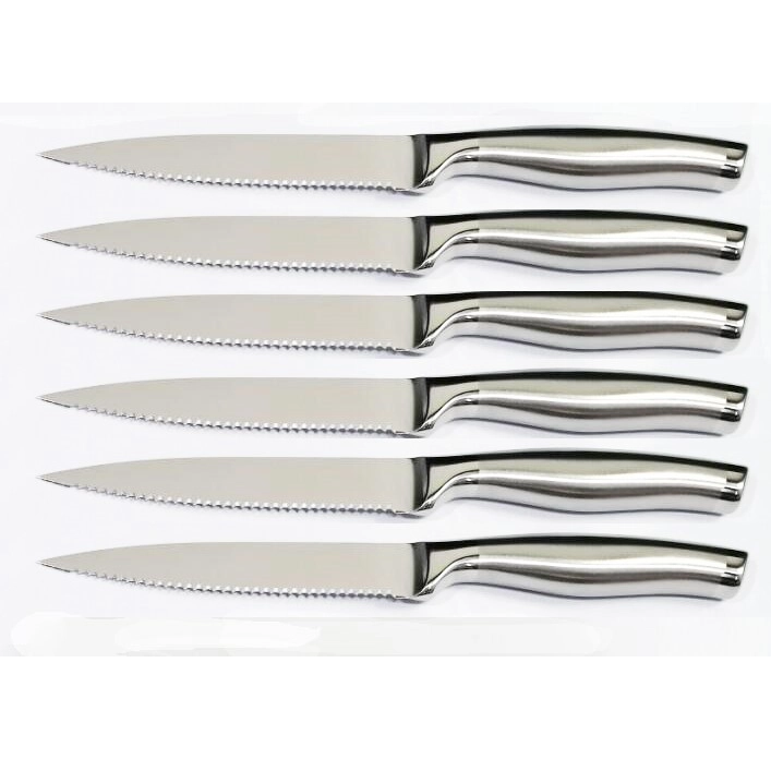Steel Hollow Handle Steak Knife
