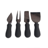 4pcs PP Handle Cheese Knives Set