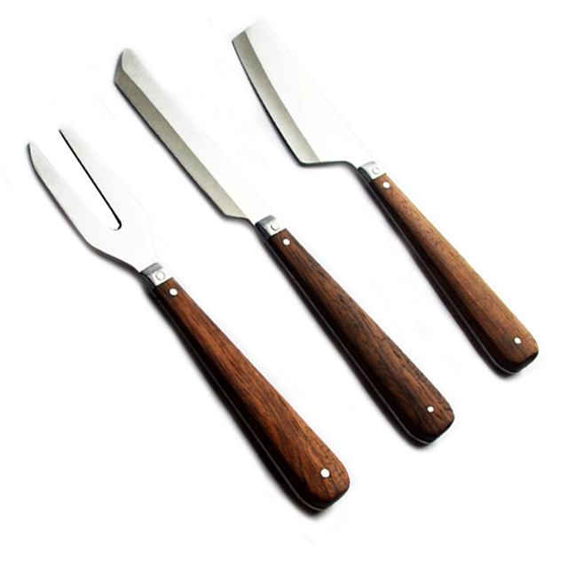 Acacia Wood Handle Cheese Tools