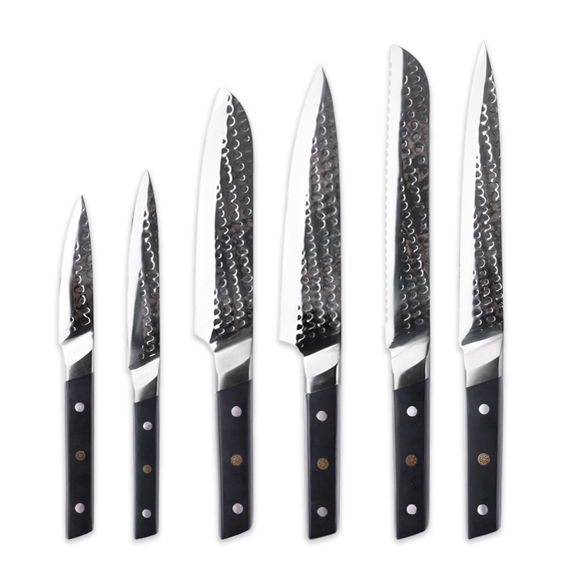 6PCS Kitchen Knives Set ABS Handle