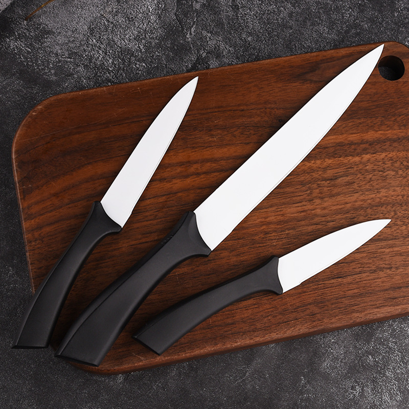 Kitchen Knife Set with Blade Coating