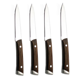 Ash Wood Handle Steak Knife
