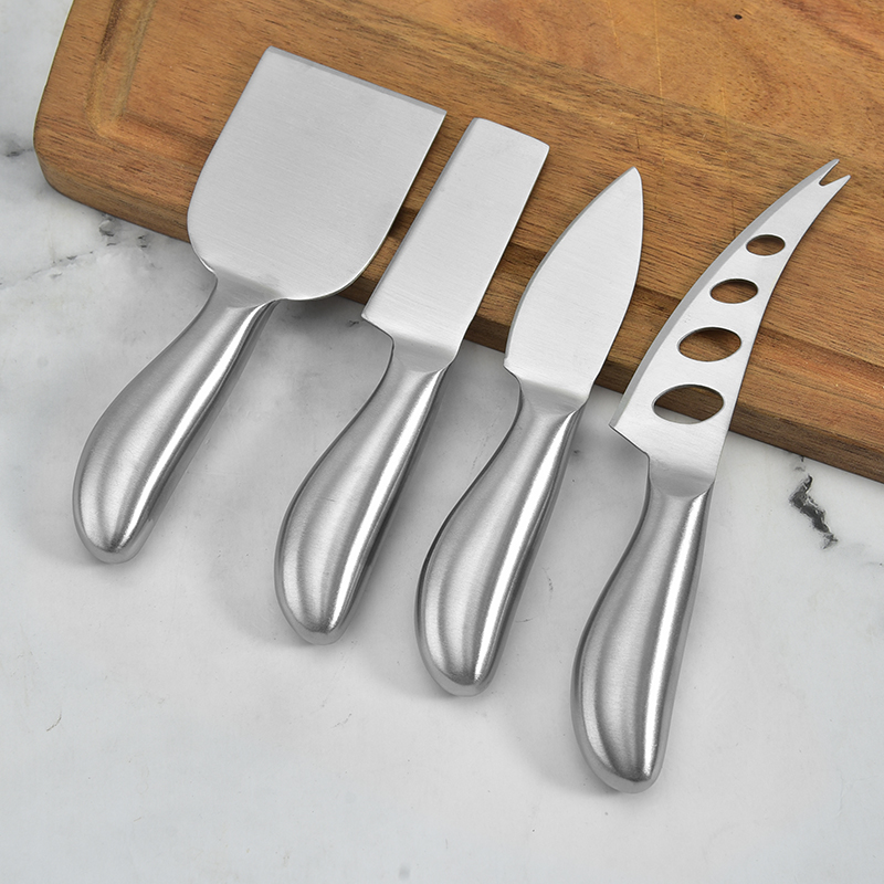 Mini Full Steel 4pcs Cheese Knives