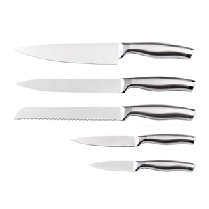 Full Steel Matt Finish Kitchen Knife Set