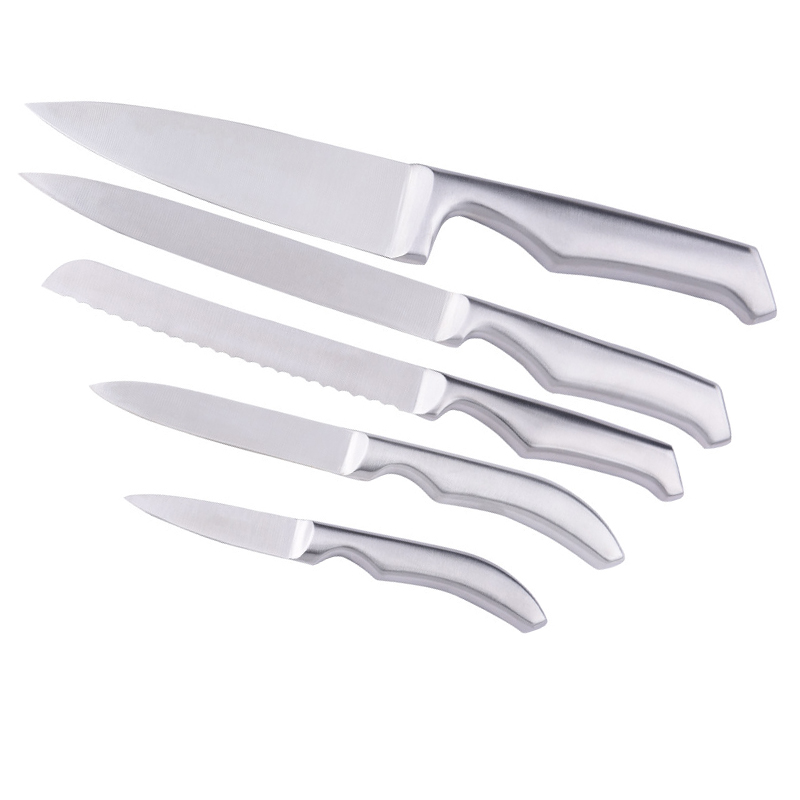 5pcs Kitchen Knife Set with Hollow Handle