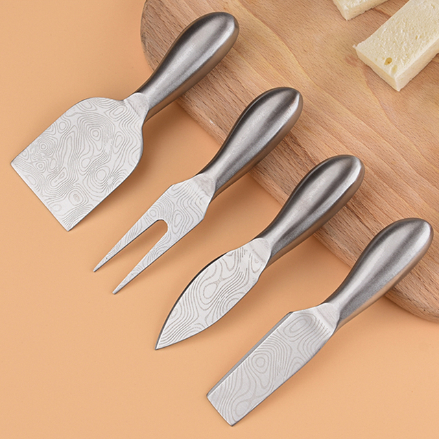 4pcs Cheese Knife Set Hollow Handle