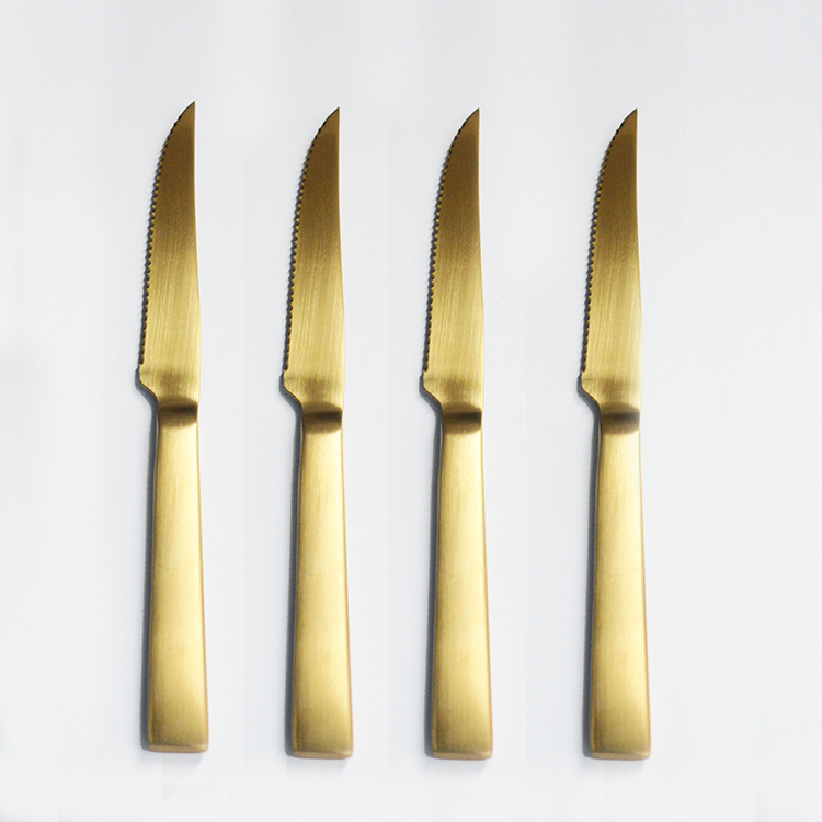 Titanizing Coating Steak Knives