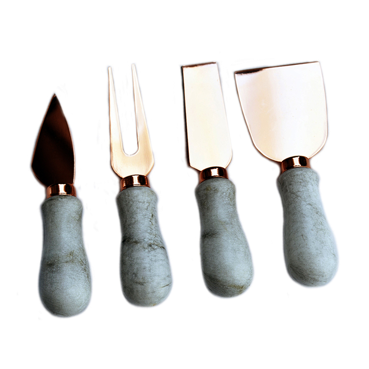 PVD Rose Gold Cheese Tools Set