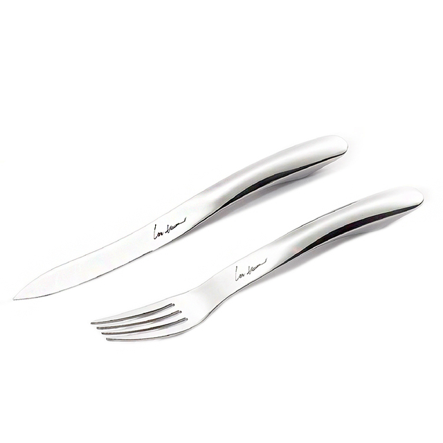High Quality Serrated Steak Knife And Fork