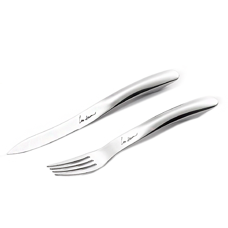 High Quality Serrated Steak Knife And Fork