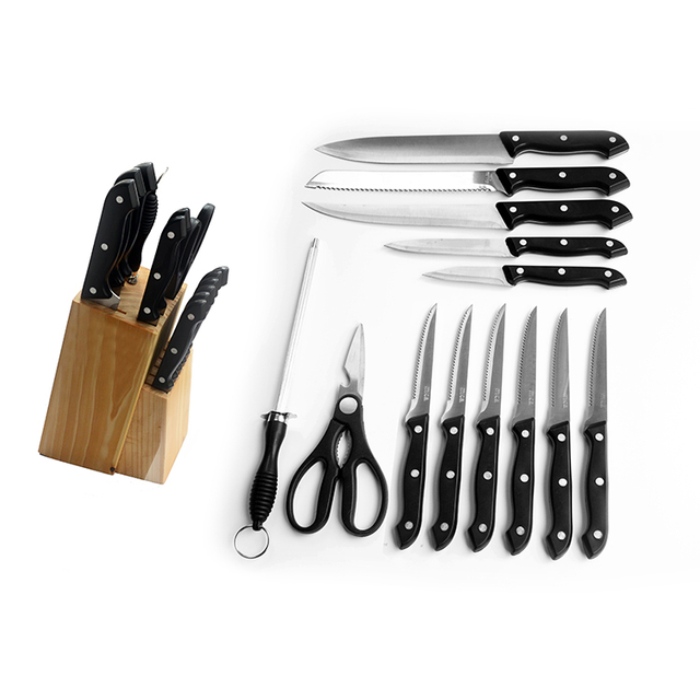 13pcs Stainless Steel Kitchen Knives Set