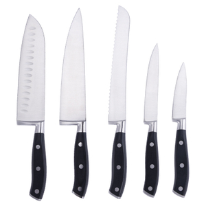 5pcs Kitchen Knives Set ABS Handle