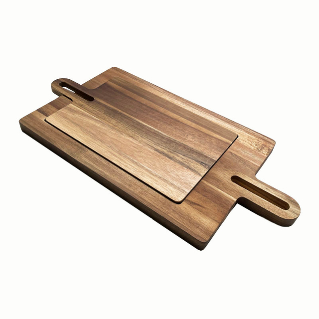 Acacia Wood Serving Board Set
