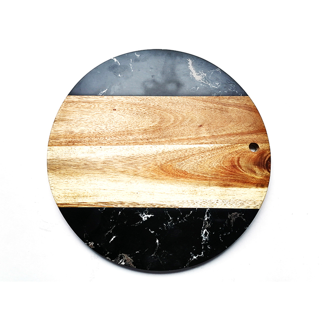 Marble Wooden Serving Board