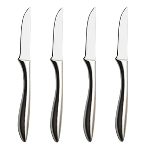 Matt Polish Steak Knife Hollow Handle