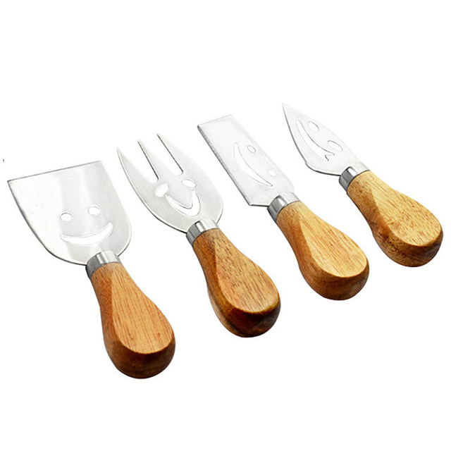 Smile Shape Cheese Knives Set