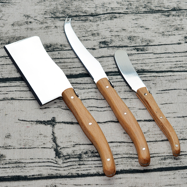 Beech Wood Handle Cheese Tools Set