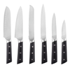 High Quality Matt Polish Kitchen Knife Set 6 Pieces