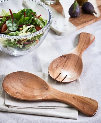 How To Choose And Maintain Stainless Steel Salad Servers