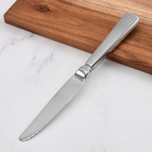 Hollow Handle Mirror Polish Steak Knife