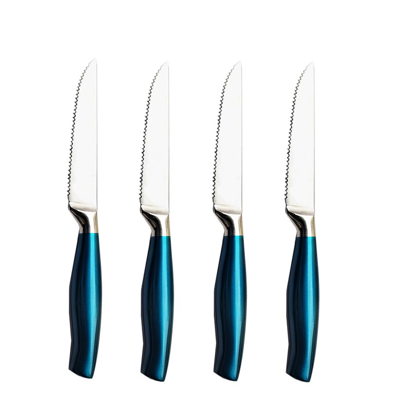 Classic Hollow Coating Handle Steak Knife