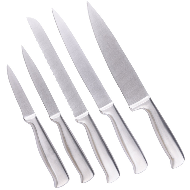 Hollow Handle Matt Kitchen Knives Set