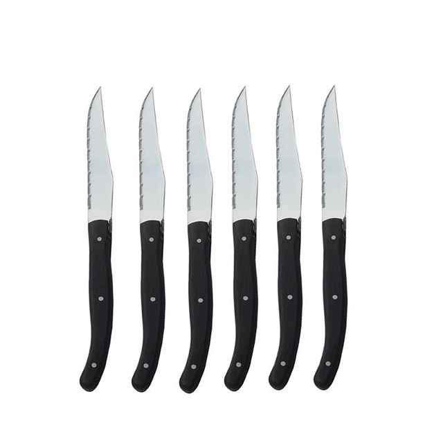 Stainless Steel Steak Knife With Pakka Wood Handle
