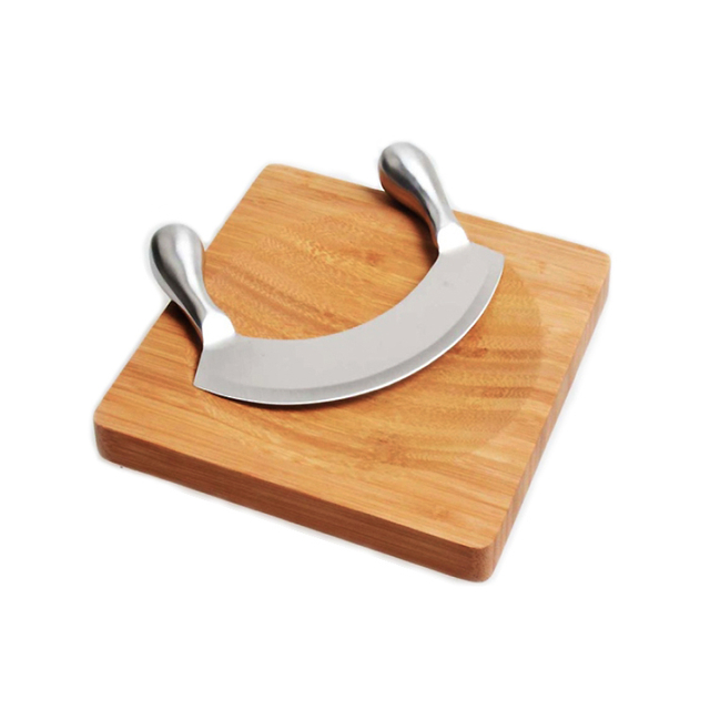Bamboo Cheese Board Set