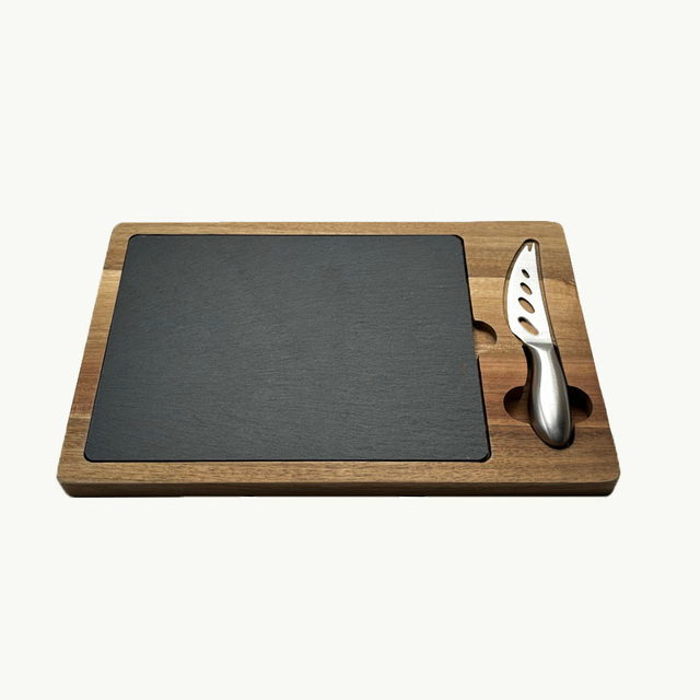 Slate Cheese Board with Knife