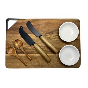 Cutting Board With Cheese Knife
