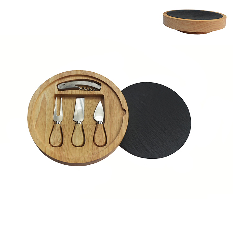 Rotatable Slate Cheese Board