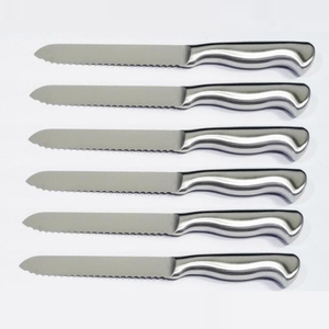 6Pcs Matt Polish Steak Knife Set