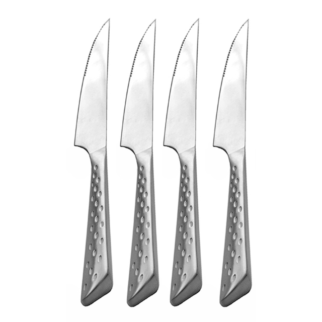 Stainless Steel Steak Knife With Hollow Handle