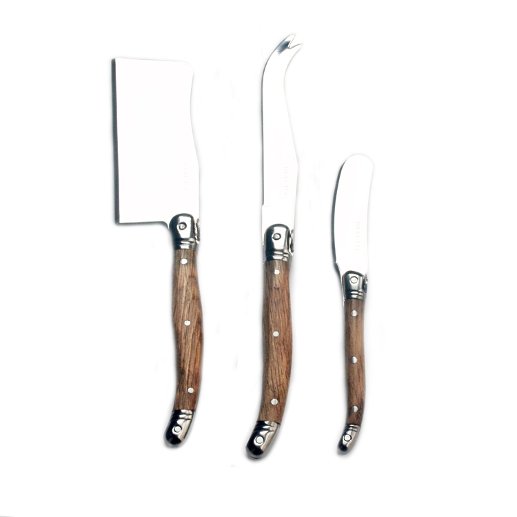 3pcs Stainless Steel Cheese Knives Set