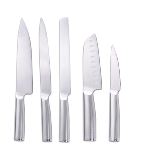 Full Stainless Steel Kitchen Knives