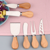 Bamboo Handle 6pcs Cheese Knives